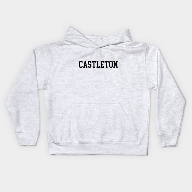 CASTLETON (Time Chasers) Kids Hoodie by MovieFunTime